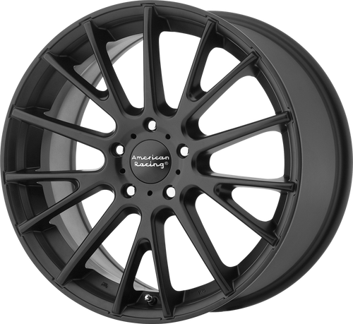 American Racing AR904 18x8 5x4.5 Satin Black Wheel 18" 45mm Rim