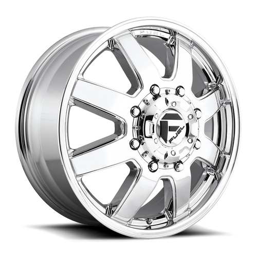 Fuel 1PC D536 Maverick 20x8.25 8x200 Chrome Plated Front Wheel 20" 122mm Rim