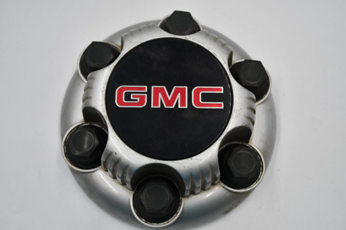 GMC Silver Wheel Center Cap Hub Cap 9596667 7.25" Sierra Suburban Safari OEM 6 Lug