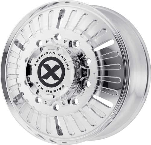 ATX AO403 Roulette 24.5x8.25 10x11.25 Polished - Front Wheel 24.5" 144mm Rim