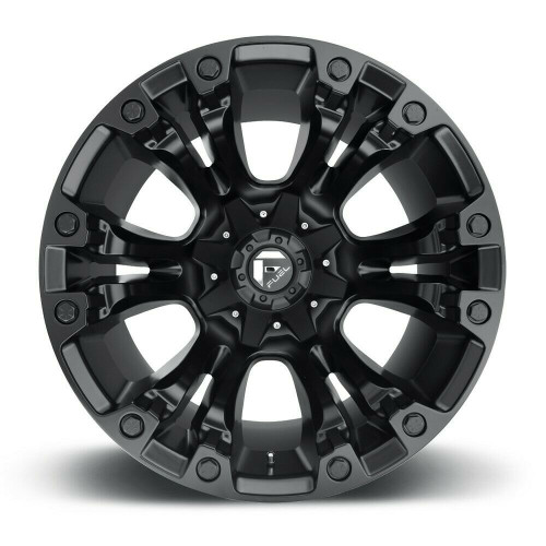 Fuel 1PC D560 Vapor 17x10 5x4.5 5x5.0 Matte Black Wheel 17" -18mm Rim
