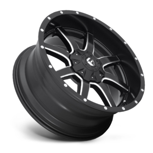 Fuel 1PC D538 Maverick 20x10 5x5.0 5x135 Matte Black Milled Wheel 20" -18mm Rim