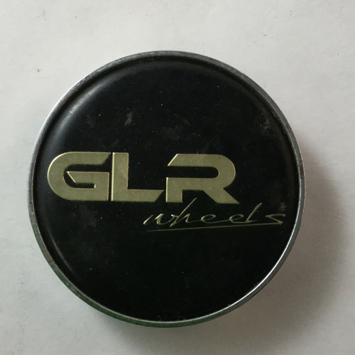 GLR Snap In Custom Wheel Center Hub Cap Black CT3001 2.25" Diameter GLR1