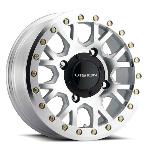 15" Vision ATV GV8 Invader 15x6 Machined 4x156 Wheel 12mm Rim