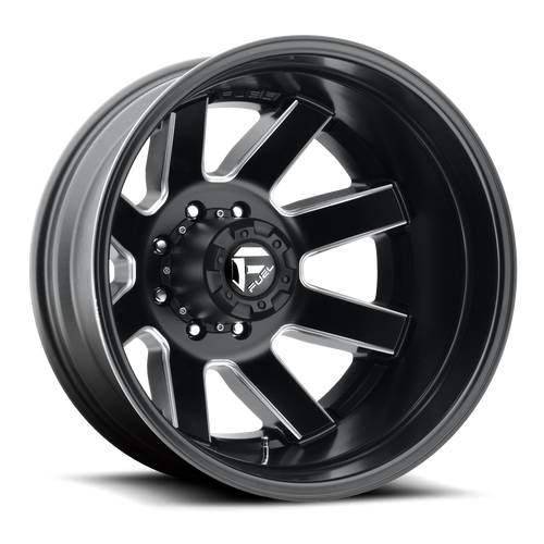 Fuel 1PC D538 Maverick 17x6.5 8x210 Matte Black Milled Wheel 17" -140mm Rim