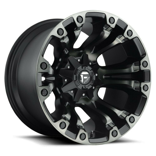 Fuel  D569 Vapor 18x9 6x135 6x5.5 Matte Black Double Dark Tint Wheel 18" 19mm