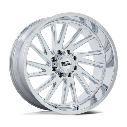Set 4 Moto Metal MO811 Combat 22x12 6x135 Chrome Wheels 22" -44mm Lifted Rims