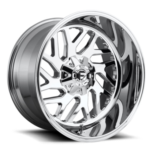 Fuel 1PC D609 Triton 22x10 8x6.5 Chrome Plated Wheel 22" -18mm Rim