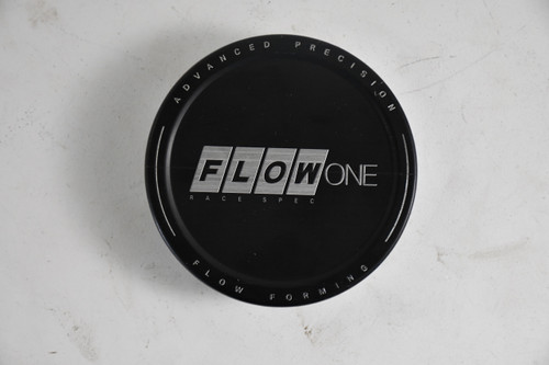 Flow one Black/Chrome logo Center Cap Hub Cap MG-P8047Z5-2 2.850"