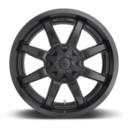 18" Fuel 1PC D436 Maverick 18x9 8x170 1mm Satin Black Wheel For Ford F250 F350