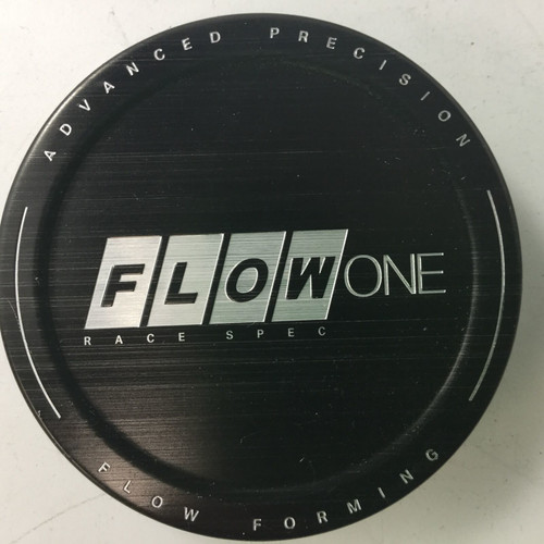 Flow One Race Spec Custom Wheel Black Center Cap MG-P8047Z4 MG-P8047Z- 2 5/8"