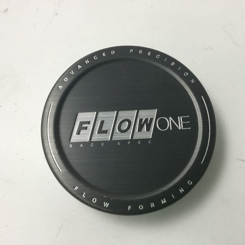 Flow One Custom Wheel Titanium Grey Center Cap Hub Cap MG-P8047Z3 MG-P8047Z