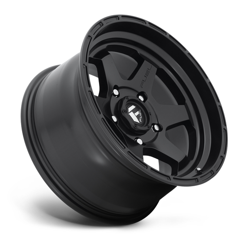 16" Fuel 1PC D664 Shok 16x7 5x160 Matte Black Wheel 42mm Rim