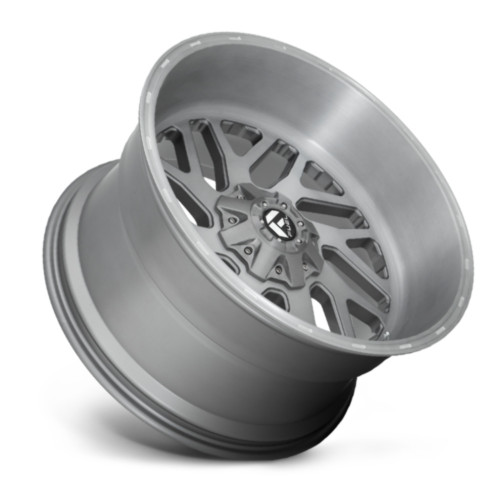 Fuel  D715 Triton Platinum 26x12 8x180 Brushed Gun Metal Tinted Wheel 26" -44