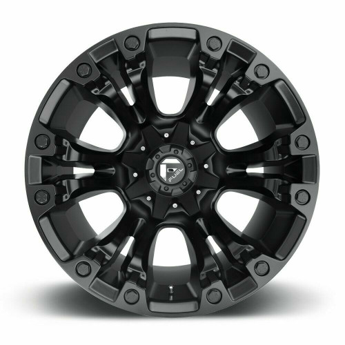 Fuel 1PC D560 Vapor 18x9 8x170 Matte Black Wheel 18" 1mm Rim