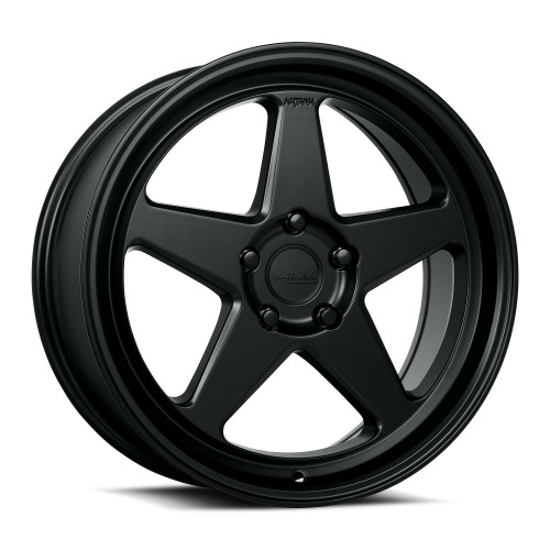 Set 4 18" Katana Wheels KR03 18x8 5x4.5 40mm Matte Black Racing Rims