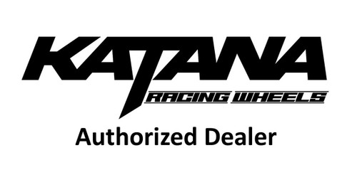 Set 4 18" Katana Wheels KR09 Matte Black 18x8 Wheel 5x100 5x4.5 40mm