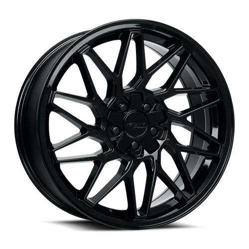 Set 4 18" Katana Wheels KR09 18x8 5x100 5x4.5 40mm Glossy Black Racing Rims Set 4 18" Katana Wheels KR09 18x8 5x100 5x4.5 40mm Glossy Black Racing Rims