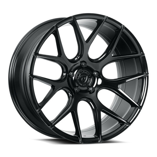 Set 4 20" Dolce Performance Monza Gloss Black 20x10 Wheels 5x4.5 40mm Rims