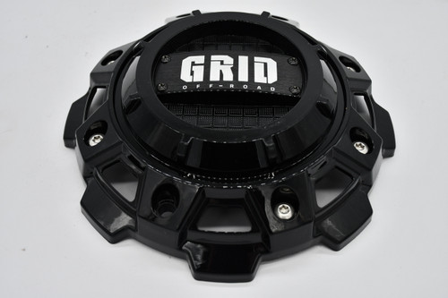 Grid Offroad Gloss Black Wheel Center Cap GD-8-CAPGB C8045L213 8 Lug