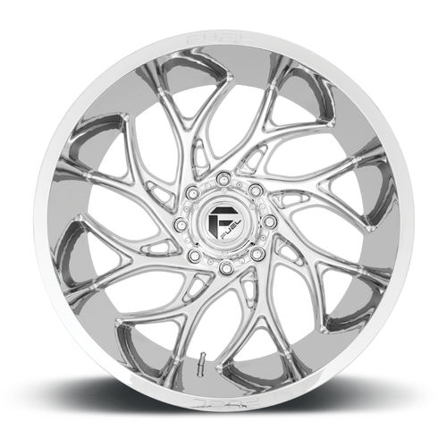 Fuel 1PC D740 Runner 20x8.25 8x210 Chrome Wheel 20" 105mm Rim