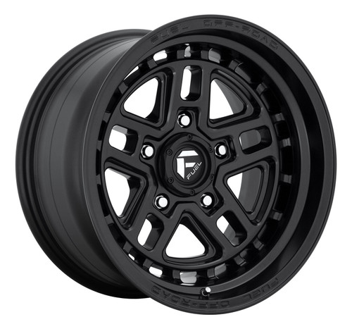 Fuel 1PC D667 Nitro 17x9 6x5.5 Matte Black Wheel 17" -12mm Rim