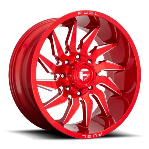 Fuel 1PC D745 Saber 20x9 6x135 Candy Red Milled Wheel 20" 20mm Rim Fuel 1PC D745 Saber 20x9 6x135 Candy Red Milled Wheel 20" 20mm Rim