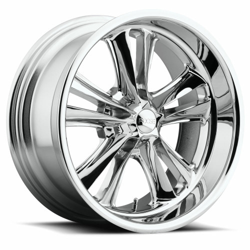 18" Foose 1PC F097 Knuckle 18x8 5x4.75 Chrome Plated Wheel 1mm Rim