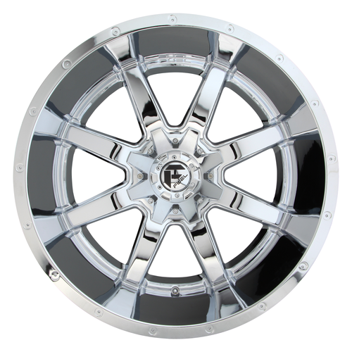 20" Fuel 1PC D536 Maverick 20x9 8x180 Chrome Plated Wheel 1mm For Chevy GMC Rim