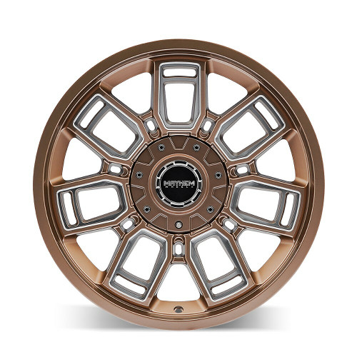 20" Mayhem Ordinance Matte Bronze 20x9 Wheel 6x135 6x5.5 Truck Suv Rim 0mm
