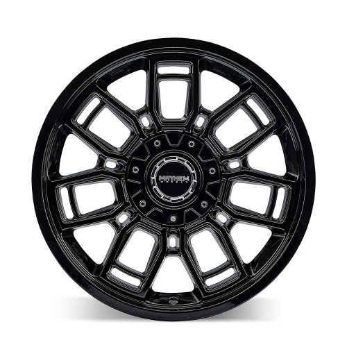 Set 4 20" Mayhem Ordinance Gloss Black 20x9 Wheels 6x135 6x5.5 Truck Suv Rim 0mm