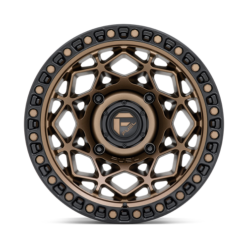 Fuel UTV D785 Unit Utv 15x7 4x156 Bronze Matte Black Ring Wheel 15" 10mm