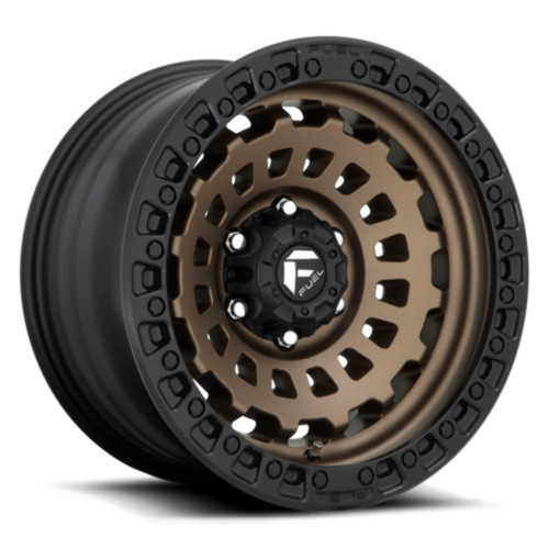 Fuel 1PC D634 Zephyr 18x9 5x150 Matte Bronze Black Bead Ring Wheel 18" 1mm Rim