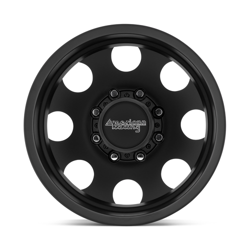 American Racing AR204 Baja Dually 17x6.5 8x210 Satin Black - Rear Wheel 17" -140