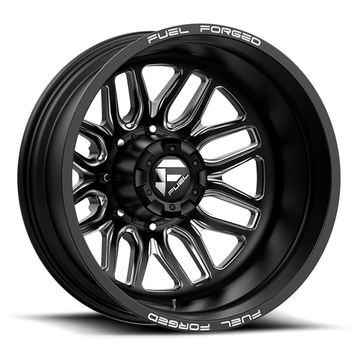 Fuel Mono DB66 FFC66 22x8.25 8x200 Matte Black Milled Wheel 22" -202mm Rim