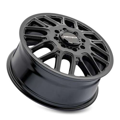 20" Mayhem Cogent Dually Gloss Black 20x8.25 Wheel 8x6.5 Front Dually Rim 115mm