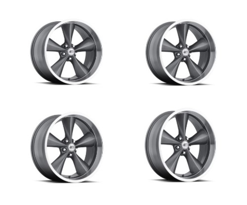 Set 4 17" Boyd Coddington BC1GM Junkyard Dog 17x7 Wheels 5x4.75 00mm Rims