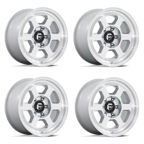 Set 4 18" Fuel FC860 Hype 18x8.5 5x150 10mm Machined Wheels  For Toyota Rims
