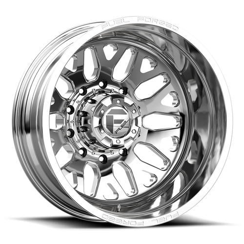 Fuel Mono DE19 FF19D 20x10 10x170 Polished Wheel 20" -24mm Rim