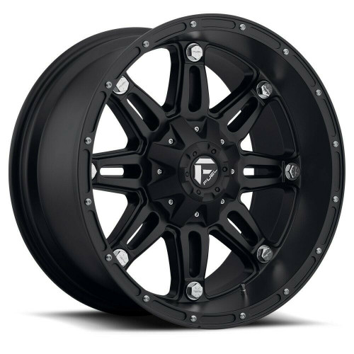 Fuel 1PC D531 Hostage 18x9 5x4.5 5x5.0 Matte Black Wheel 18" -12mm Rim