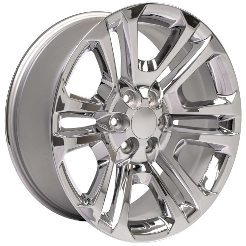 22" OE Wheels CV99 Chrome 22x9 Wheel 6x5.5  Rim