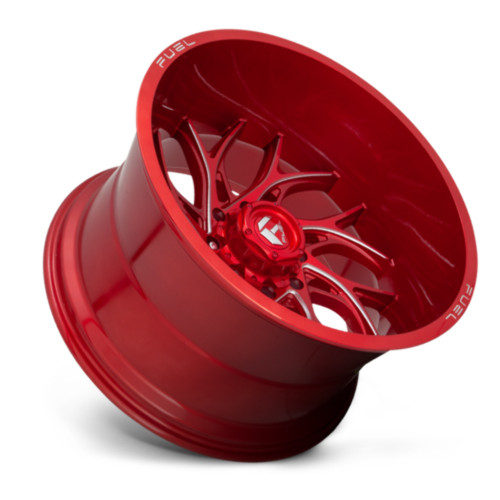 26" Fuel D742 Runner 26x14 Candy Red Milled 8x170 For Ford Truck Wheel -75mm Rim