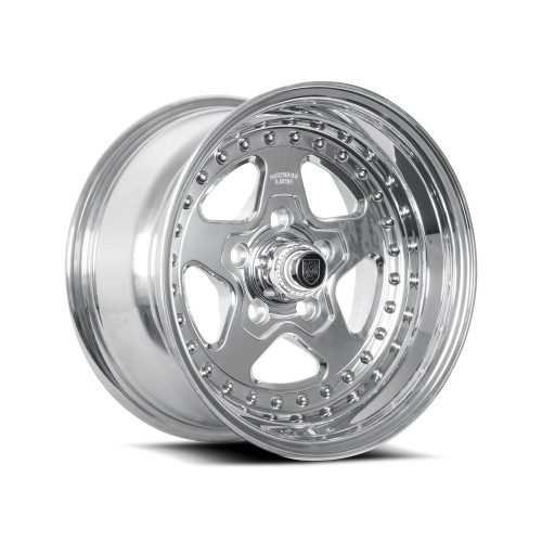 Set 4 15" Center Line Telstar 2.0 Polish Center & Lip 15x7 Wheels 5x4.75 -06mm