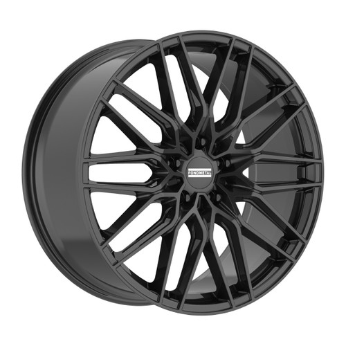 22" Fondmetal Cratos Gloss Black 22x10 Wheel 5x112 31mm Rim