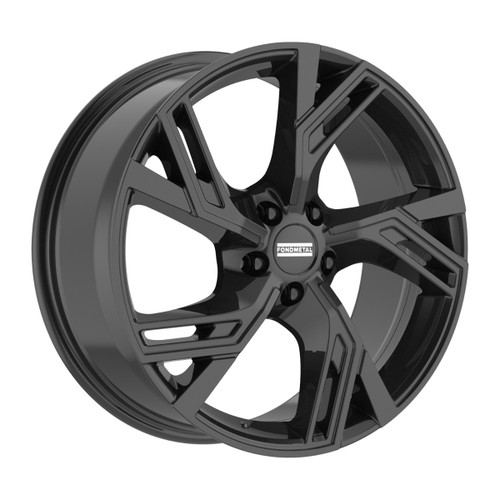 20" Fondmetal Atena Gloss Black 20x9 Wheel 5x130 47mm Rim