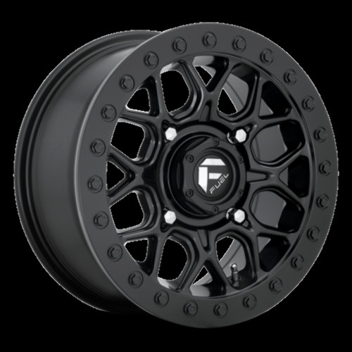 Fuel UTV D916 Tech Beadlock 15x10 4x137 Matte Black Wheel 15" 0mm Rim