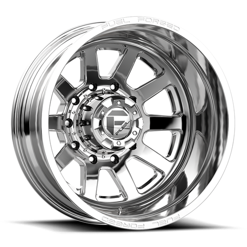 Fuel Mono DE09 FF09D 24x12 10x170 Polished Wheel 24" -50mm Rim