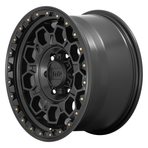 KMC KM545 Trek 17x9 5x150 Satin Black Wheel 17" 18mm Rim