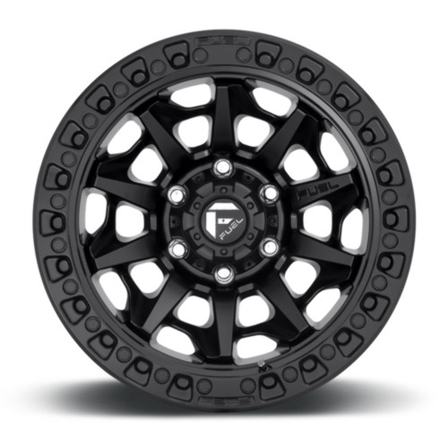 16" Fuel 1PC D694 Covert 16x8 5x5.5 1mm Wheel Matte Black Truck Rim