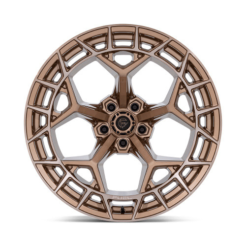 20" Fuel 1PC FC873 Charger Platinum Bronze 20x10 Wheel 6x5.5 -18mm Lifted Rim